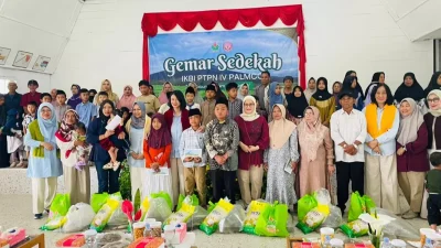 IKBI PTPN IV Regional 4 Jambi, Santuni 50 Dhuafa dan Yatim Piatu di Kayu Aro Kerinci