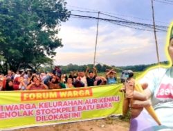 Berbagai Elemen Masyarakat, Tolak Tegas Aktivitas Stockpile Batu Bara PT. SAS