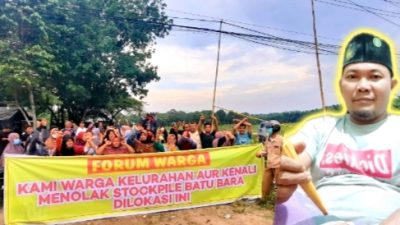 Berbagai Elemen Masyarakat, Tolak Tegas Aktivitas Stockpile Batu Bara PT. SAS