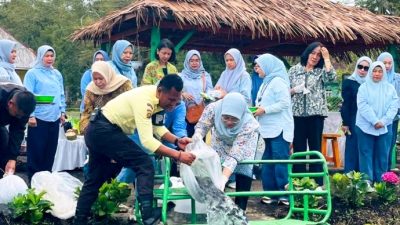 Komitmen Dukung Ketahanan Pangan, IKBI PTPN IV Regional 4 Jambi Tebar Bibit Nila di Kerinci