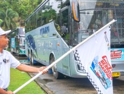 PTPN IV Regional 4 Berangkatkan Tiga Bus Mudik Gratis