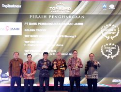 Bank Jambi Raih Penghargaan Bergengsi TOP BUMD Awards 2026