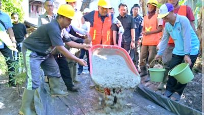 Wamendagri Launching Kampung Bahagia 2026, Maulana – Diza Pimpin Pelaksanaan Pekerjaan Fisik