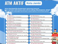 Perkuat Layanan Transaksi, Bank Jambi Siapkan Penambahan Mesin ATM