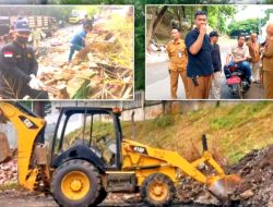 Dukung Program OPBM Walikota, Camat Telanaipura Tutup TPS Kedokteran