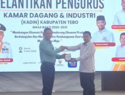 Hadiri Pelantikan Pengurus KADIN Tebo, Bank Jambi Siap Bersinergi Majukan UMKM