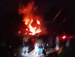 Kebakaran Diduga Gudang BBM Ilegal Kembali Terjadi di Kota Jambi, Siapa yang Bermain?