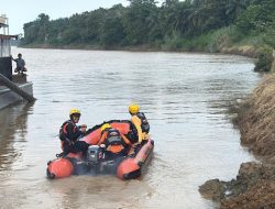 Pemancing Hilang, Tim SAR Gabungan dan BPBD Sisir Sungai Batanghari