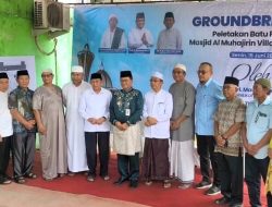 Wali Kota Jambi Hadiri Peletakan Batu Pertama Pembangunan Masjid Al-Muhajirin