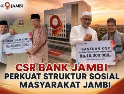 CSR Bank Jambi Perkuat Struktur Sosial Masyarakat Jambi