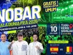 Pemkot Jambi gelar Nobar Piala Dunia 2026 Babak Perempat Final