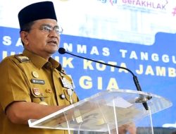WaliKota Jambi Kukuhkan 360 Anggota Satlinmas, Tingkatkan Kesiagaan Gangguan Kamtibmas dan Bencana