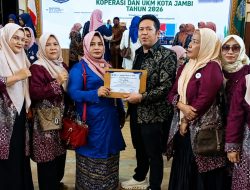 Ketua Komisi II DPRD Kota Jambi, Apresiasi Walikota Maulana Kukuhkan 35 Kelompok UMKM Binaan
