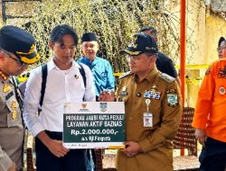 Pemkot dan Baznas Kota Jambi Salurkan Bantuan Korban Kebakaran Aspol Polda Jambi