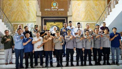 Ketua DPRD Kota Jambi dan Kapolresta Jambi Komitmen Jaga Kamtibmas, Siap Perangi Geng Motor hingga Narkoba