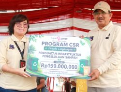 Bank Jambi Salurkan CSR Peduli Lingkungan Rp159 Juta