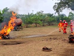 PTPN IV Regional IV dan Damkar Tebo, Gelar Simulasi Terpadu Hadapi Karhutla