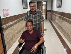 Ketua DPRD Kota Jambi, Jemput Rekan Kerja Pulang dari Rumah Sakit