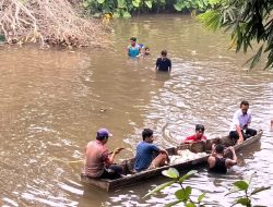 Bersama Warga Desa, PTPN IV Regional IV Panen Ikan di Lubuk Larangan 