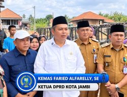 Ketua DPRD Kota Jambi Tinjau Korban Kebakaran di Tanjung Raden, Pastikan Dapat Perhatian Pemerintah