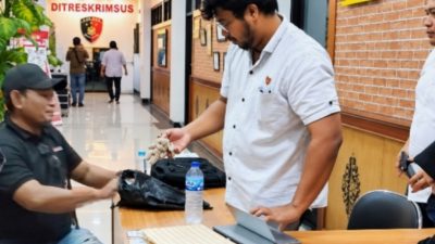 Audiesi ke Ditreskrimsus Polda Jambi, FAAKI Soroti Proyek Tanggul Pematang Sulur