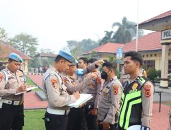 Perkuat Fungsi Pengawasan dan Pembinaan Internal, Bidpropam Polda Jambi Gelar Gaktiblin di Polres Tanjab Timur