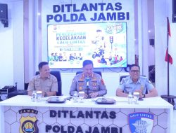Ditlantas Polda Jambi Perkuat Edukasi Safety Riding, Komunitas Ojol dan Opang