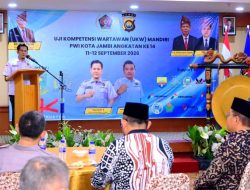 PWI Kota Jambi Gelar UKW Angkatan 14, Dorong Wartawan Lebih Profesional