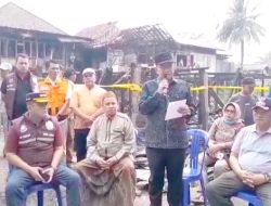 Wali Kota Maulana Tinjau Lokasi Kebakaran Tanjung Raden, Pemkot Selalu Hadir Saat Warga Kena Musibah