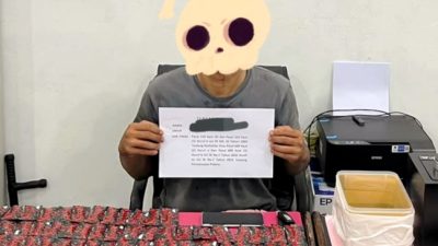 Satresnarkoba Polresta Jambi Bekuk Bandar Narkoba, 413 Ekstasi dan 192 Etomidate Diamankan