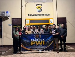 Kapolresta Jambi Lepas Keberangkatan Rombongan PWI Kota Jambi Rakerda di Bandung
