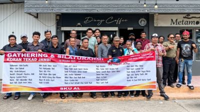 Media Koran Tekad Gelar Gathering, Perkuat Kebersamaan LSM dan Insan Pers Jambi