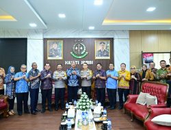 Kapolda Jambi Kunjungi Kejati, Perkuat Sinergitas Penegakan Hukum Antar Instansi