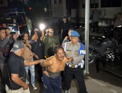 Delapan Orang SAD Terduga Penyerang Polres Merangin Tiba di Polda Jambi