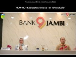 HUT ke-27 Kabupaten Tebo, Bank Jambi Realese Film Dokumenter Sinergitas Pembangunan Daerah