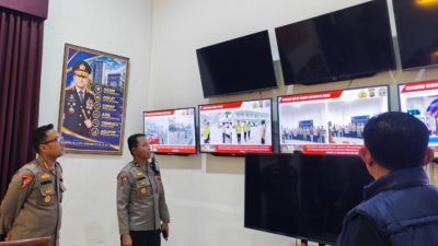 Kapolresta Jambi Cek Posko Polisi Bersama Masyarakat